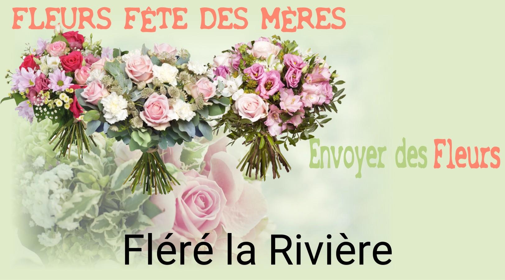 Bouquet de Fête des Mères livré à Fléré-la-Rivière